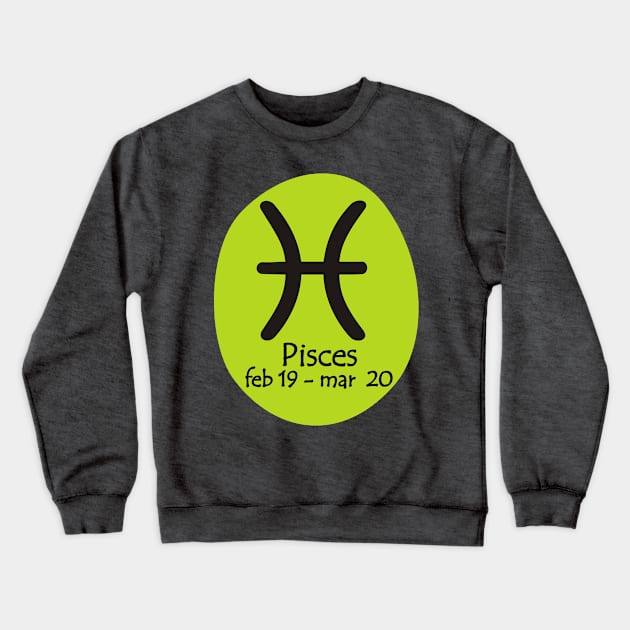 Pisces Crewneck Sweatshirt by MBK